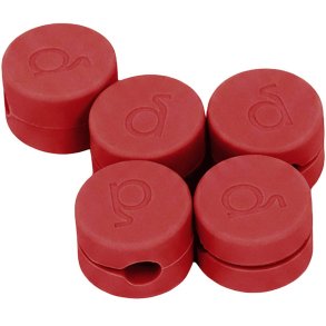 Pedestal Kabelclips, Burnin' Red